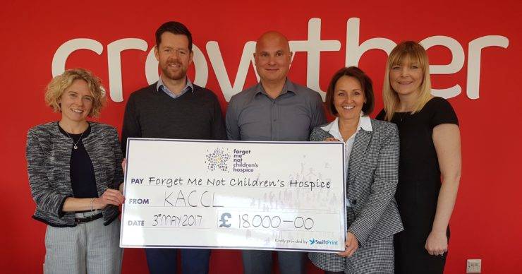Chadwick Lawrence Support KACCL and Forget Me Not Children’s Hospice