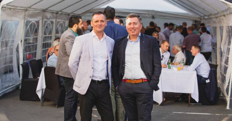 CHADWICK LAWRENCE AND FANTASTIC MEDIA CELEBRATE SUCCESS WITH DOCK STREET ANNUAL BBQ EVENT.