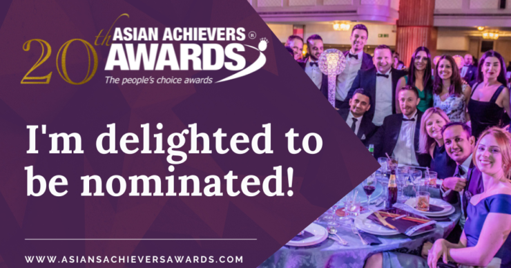 Asma Iqbal Nominated for Asian Achievers Award