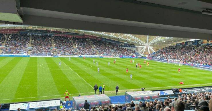 Chadwick Lawrence Sponsor Huddersfield Town Match Against Middlesbrough